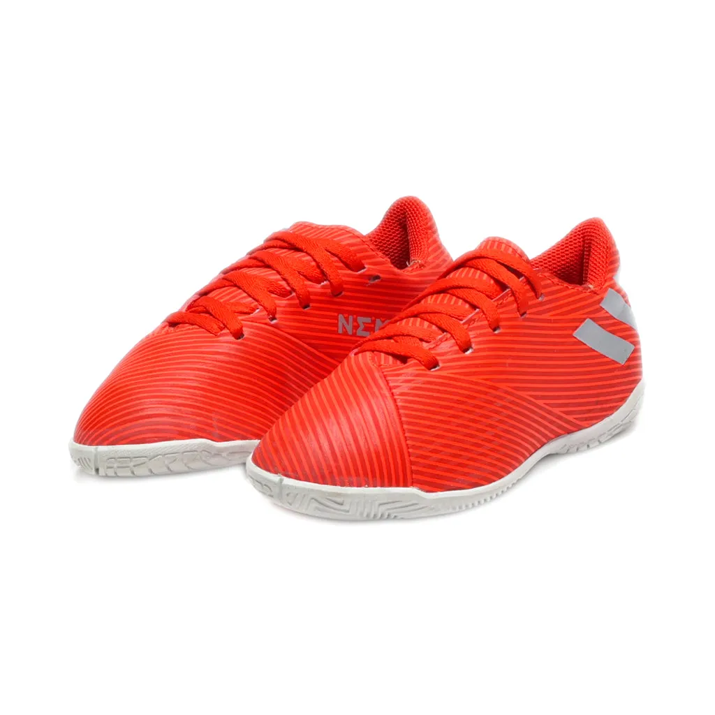Adidas Nemeziz 19.4 Sport Shoes Leather Red Colour For Kids
