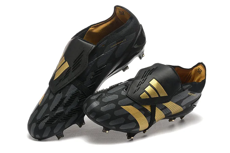 Adidas Predator Accuracy  Shoes - Midnight Black | Gold - FREE SHIPPING WORLDWIDE