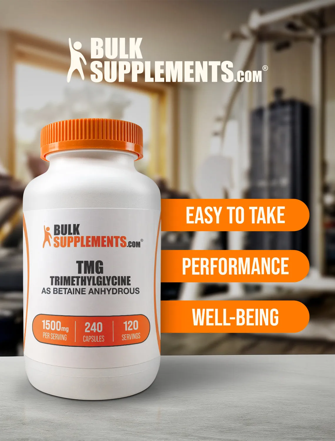 Betaine Anhydrous (TMG) Capsules