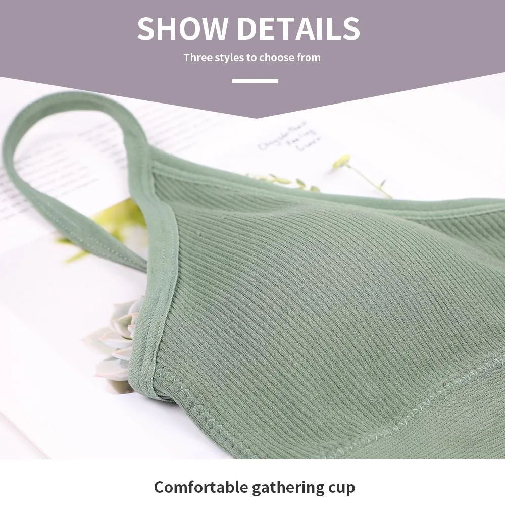 Elegant bralette crop top Underwear push up strapless bra lace  Lingerie Brassiere