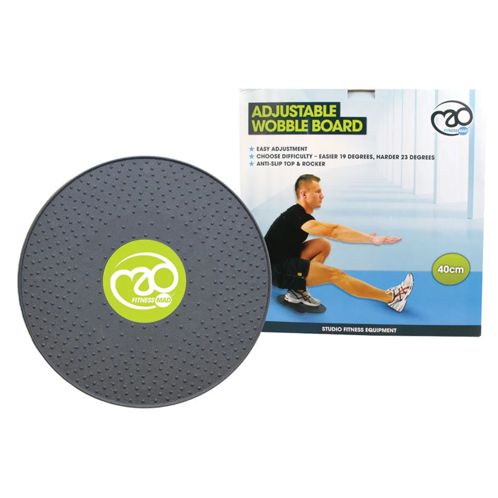 Fitness Mad Adjustable Wobble Board | 40cm