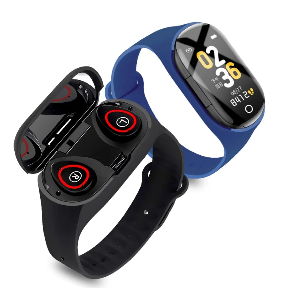 M1PRO UI Smart Watch & Earphones (2 in 1 Bluetooth 5.0 Earbuds & Smart Watch)