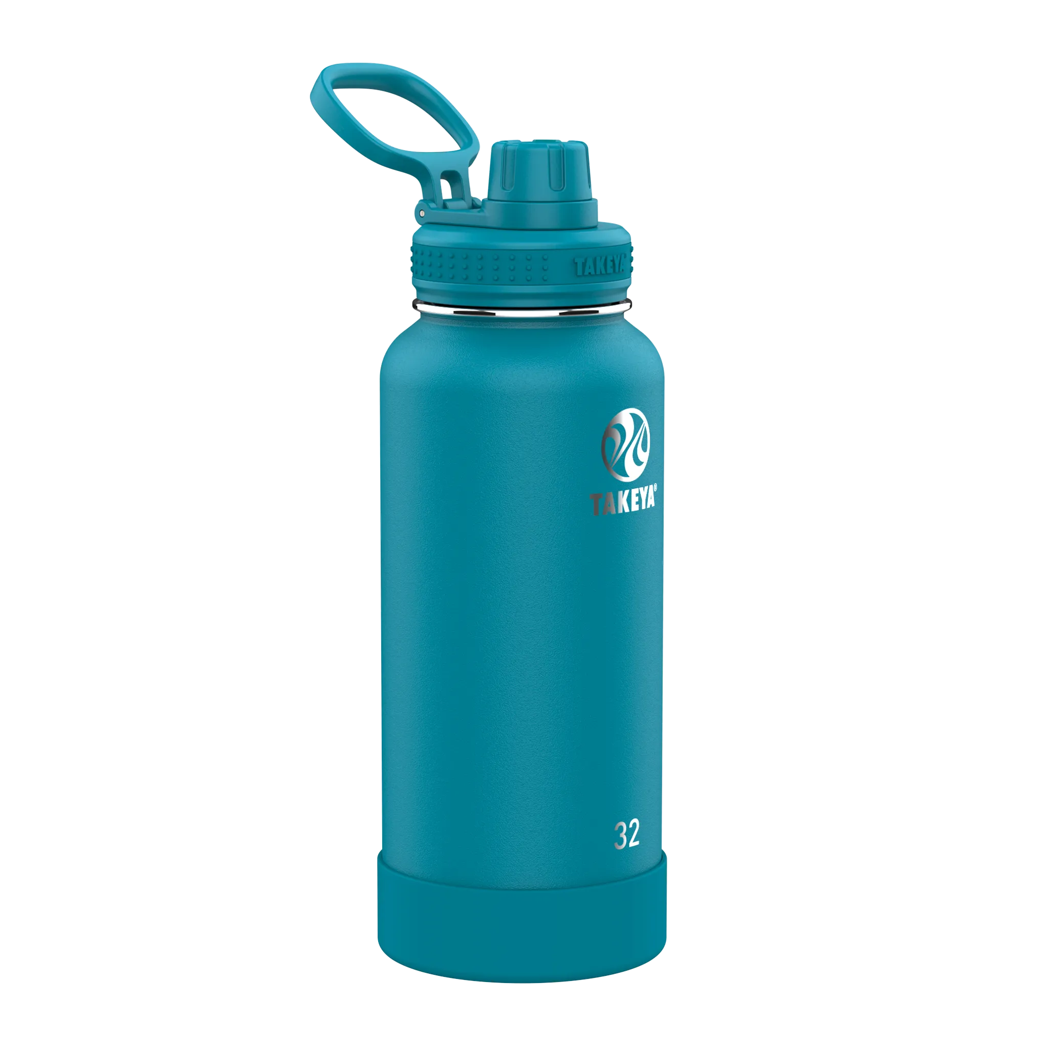 Mystic Blue Actives Water Bottle With Spout Lid