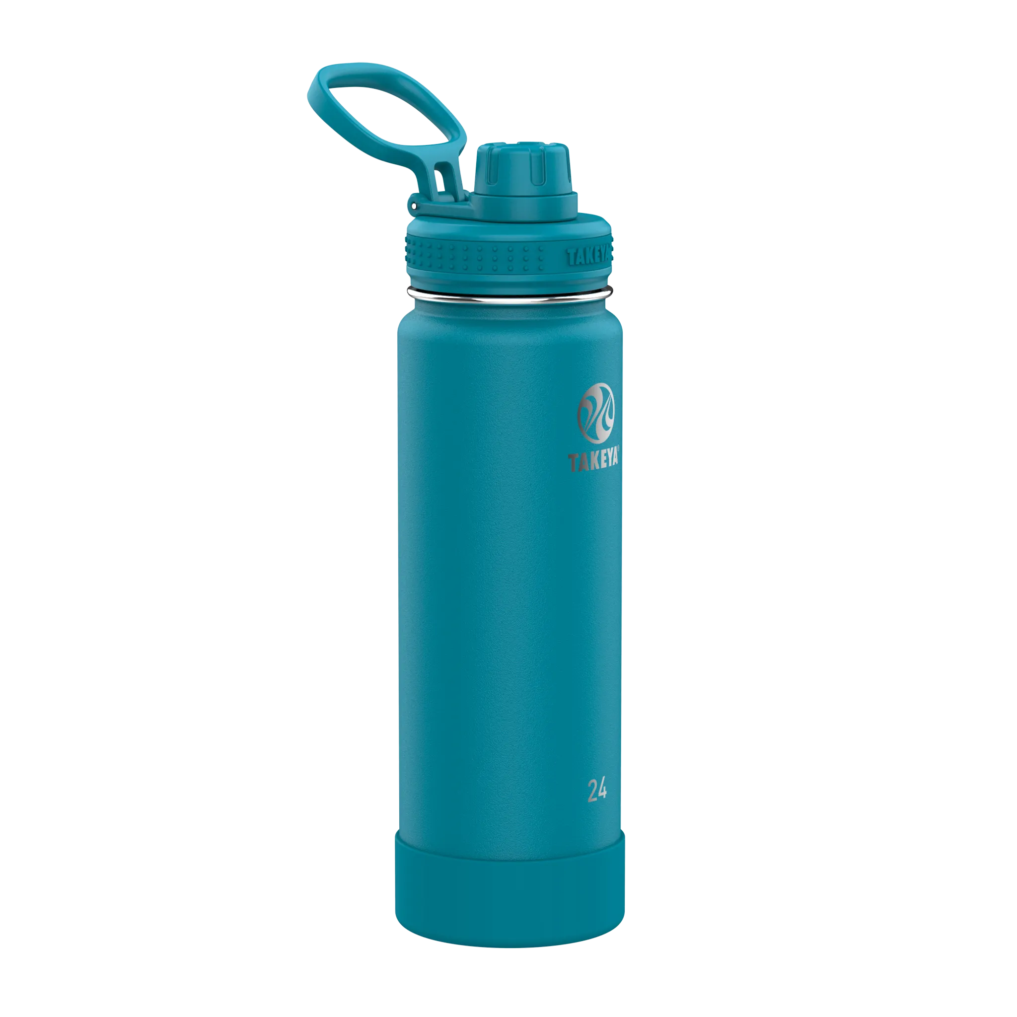Mystic Blue Actives Water Bottle With Spout Lid