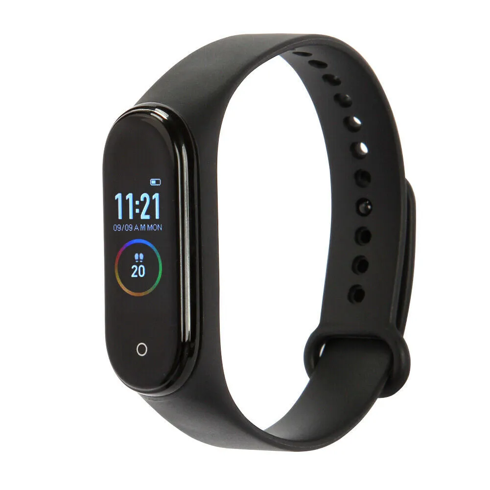 Smart Watch Band Blood Pressure Bracelet Wristband Fitness Tracker Heart Rate