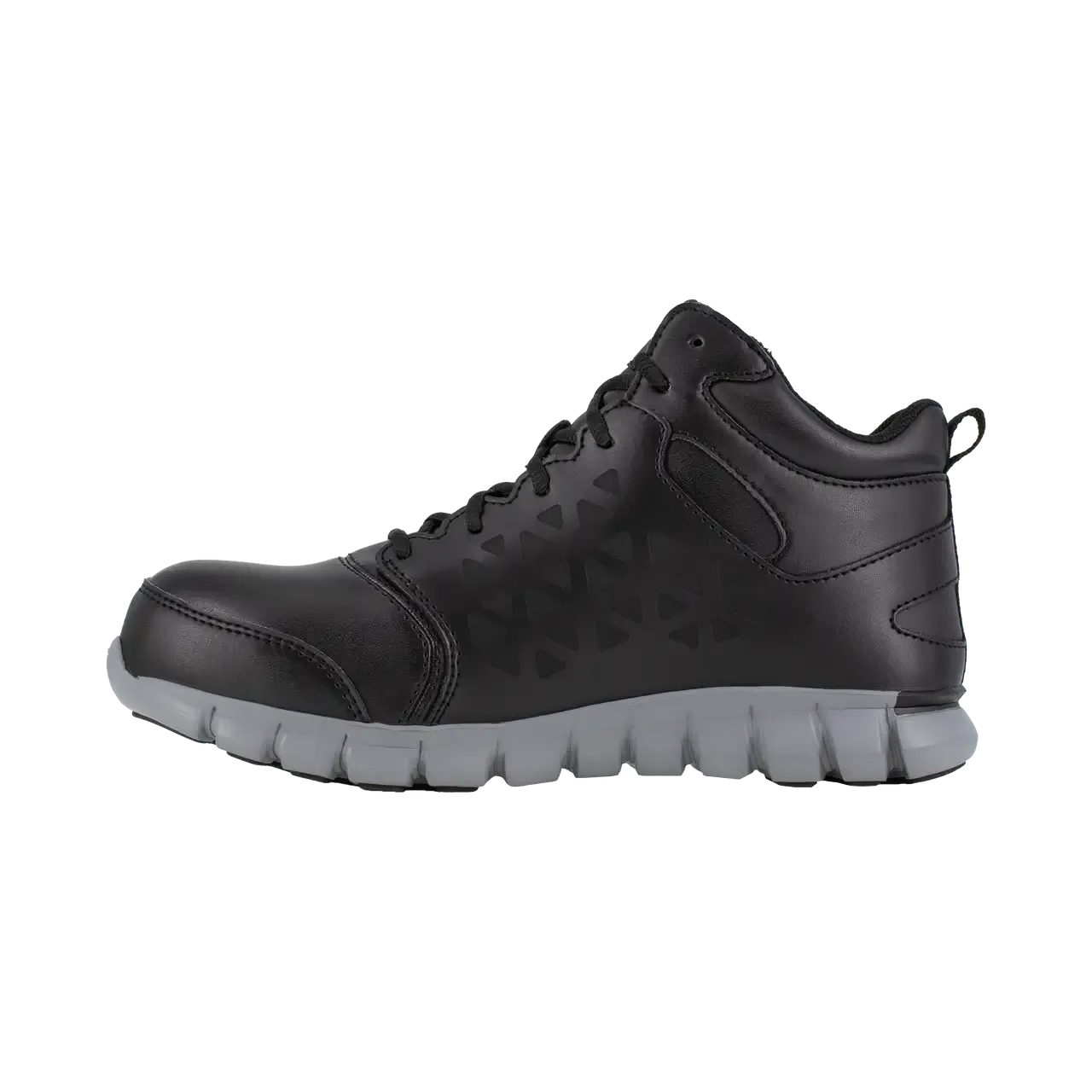 Women's Sublite Cushion Composite-Toe Waterproof Mid Cut Athletic Work Boot Black